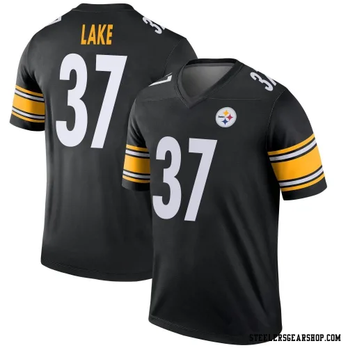 Carnell Lake Pittsburgh Steelers Legend Youth Jersey (Black)