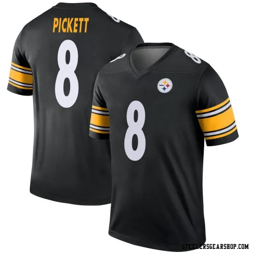 Kenny Pickett Pittsburgh Steelers Legend Youth Jersey (Black)