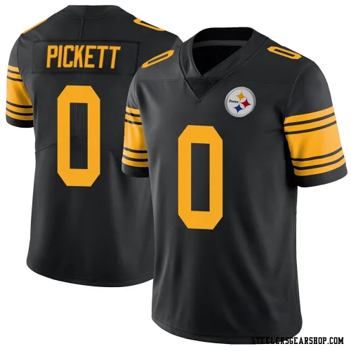 Kenny Pickett Pittsburgh Steelers Limited Men's Color Rush Jersey (Black)