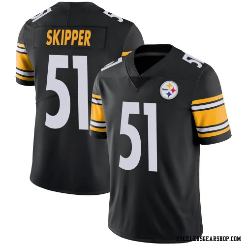 Tuzar Skipper Pittsburgh Steelers Limited Men's 100th Vapor Jersey (Black)